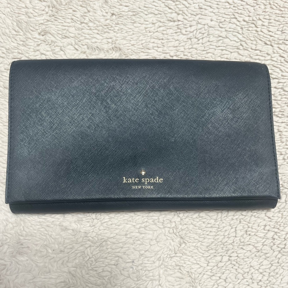 Kate Spade Cali Cedar Street Black Clutch